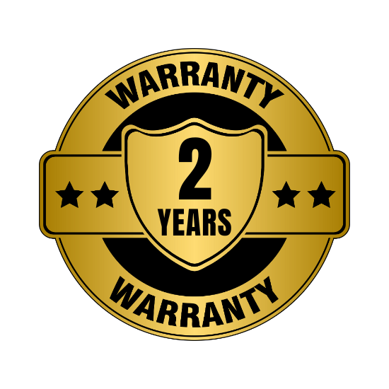 2 Years Warranty